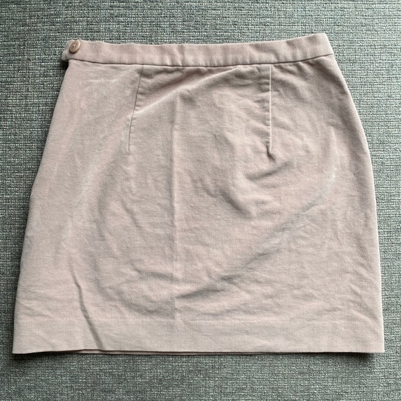 Babaton Pink ultra suede mini skirt size 0 - Picture 2 of 5